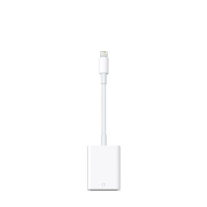 Apple - Lightning to SD Card Camera Reader  White